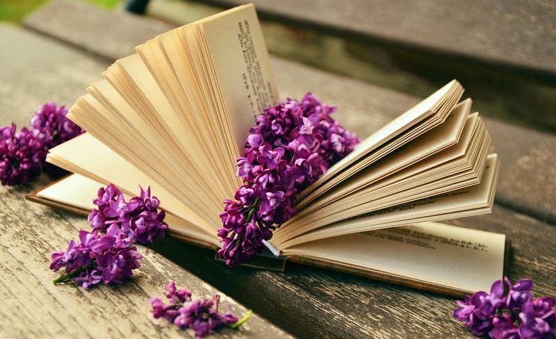 Book Page Garland