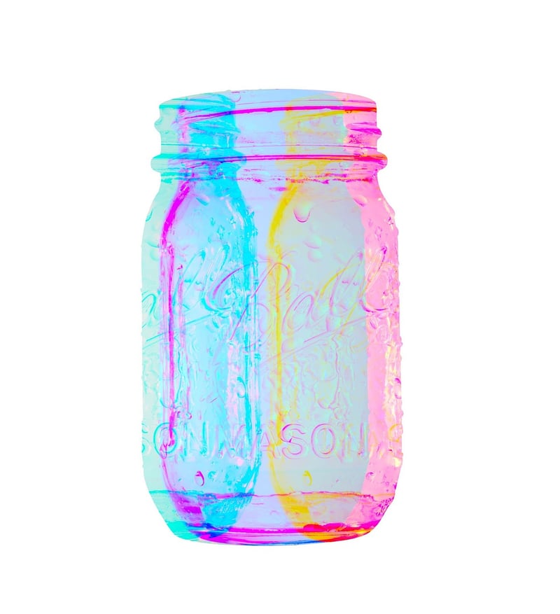Scented Candles in Decorated Jars